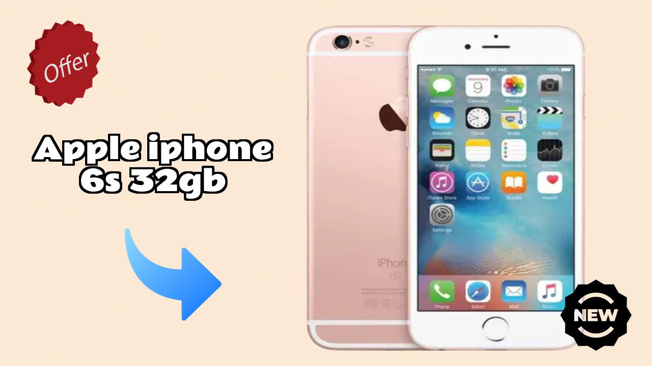 ₹29,900 पर Apple IPhone 6s 32GB - बेस्ट फीचर्स हाइलाइट किए गए