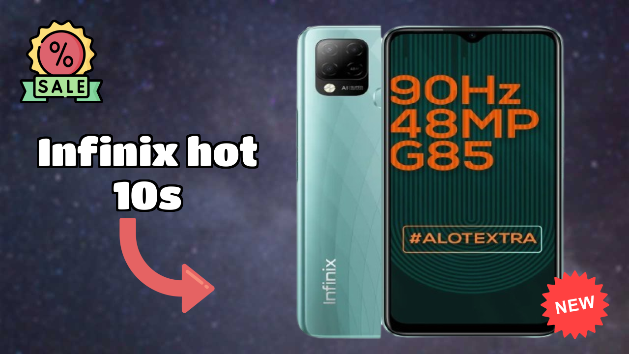 Infinix Infinix Hot 10S - आज कीमत ₹9,999 तक गिर गई!