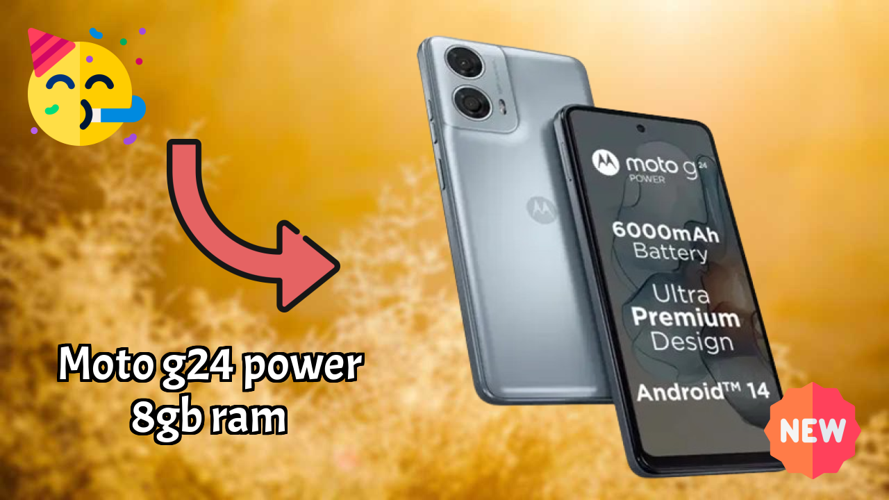Moto G24 Power 8GB RAM क़ीमत गिरावट: सिर्फ ₹8,999 में उपलब्ध