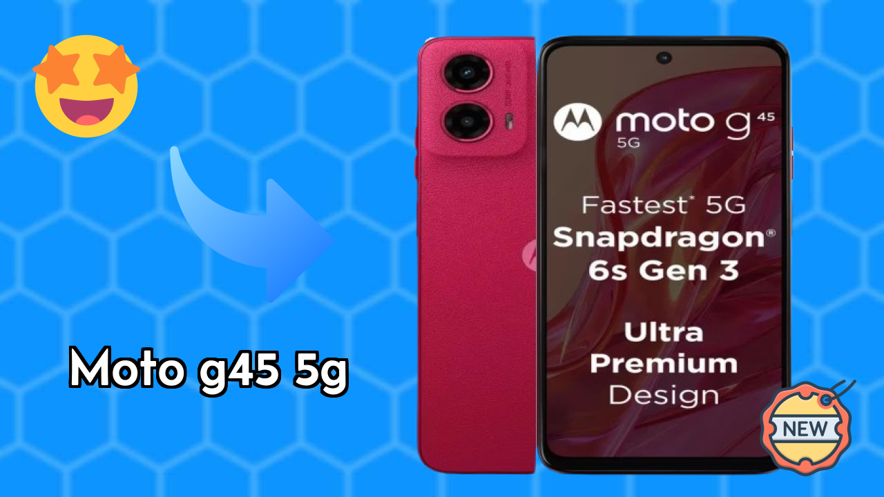 ₹10,993 पर Moto G45 5G - बेस्ट फीचर्स समझाया गया