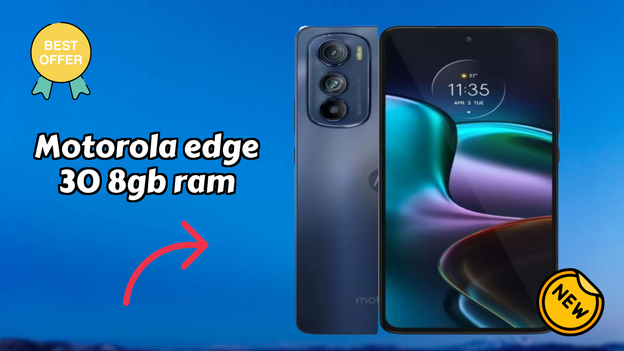 Motorola Edge 30 8GB RAM क़ीमत गिरावट: अब ₹26,999 में उपलब्ध