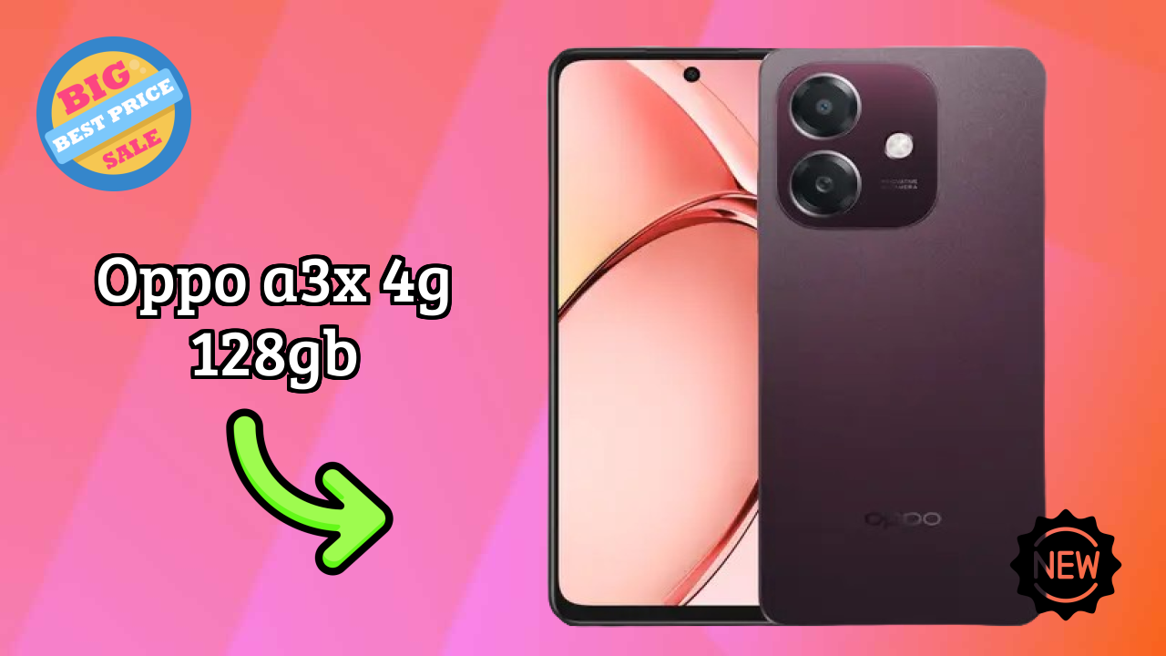OPPO A3x 4G 128GB डिस्प्ले क्वॉलिटी: LCD रिव्यु