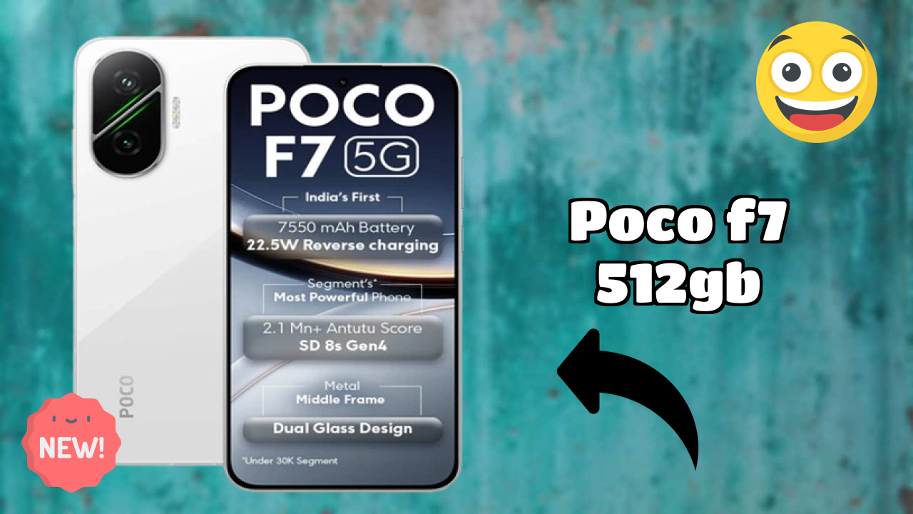 POCO F7 512GB क़ीमत गिरावट: अब ₹33,999 में उपलब्ध