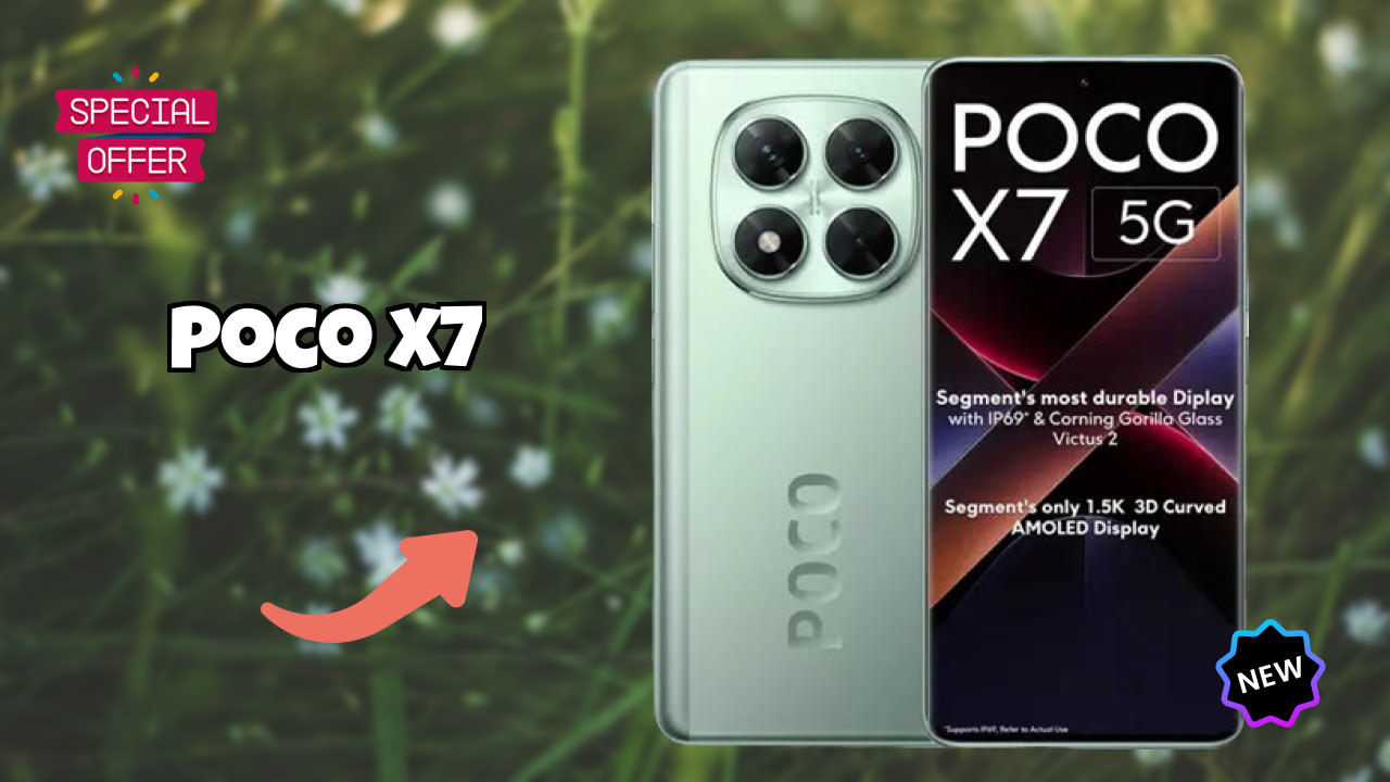 POCO X7 डिस्प्ले रिव्यु: 6.67 Inches (16.94 Cm) स्क्रीन क्वॉलिटी