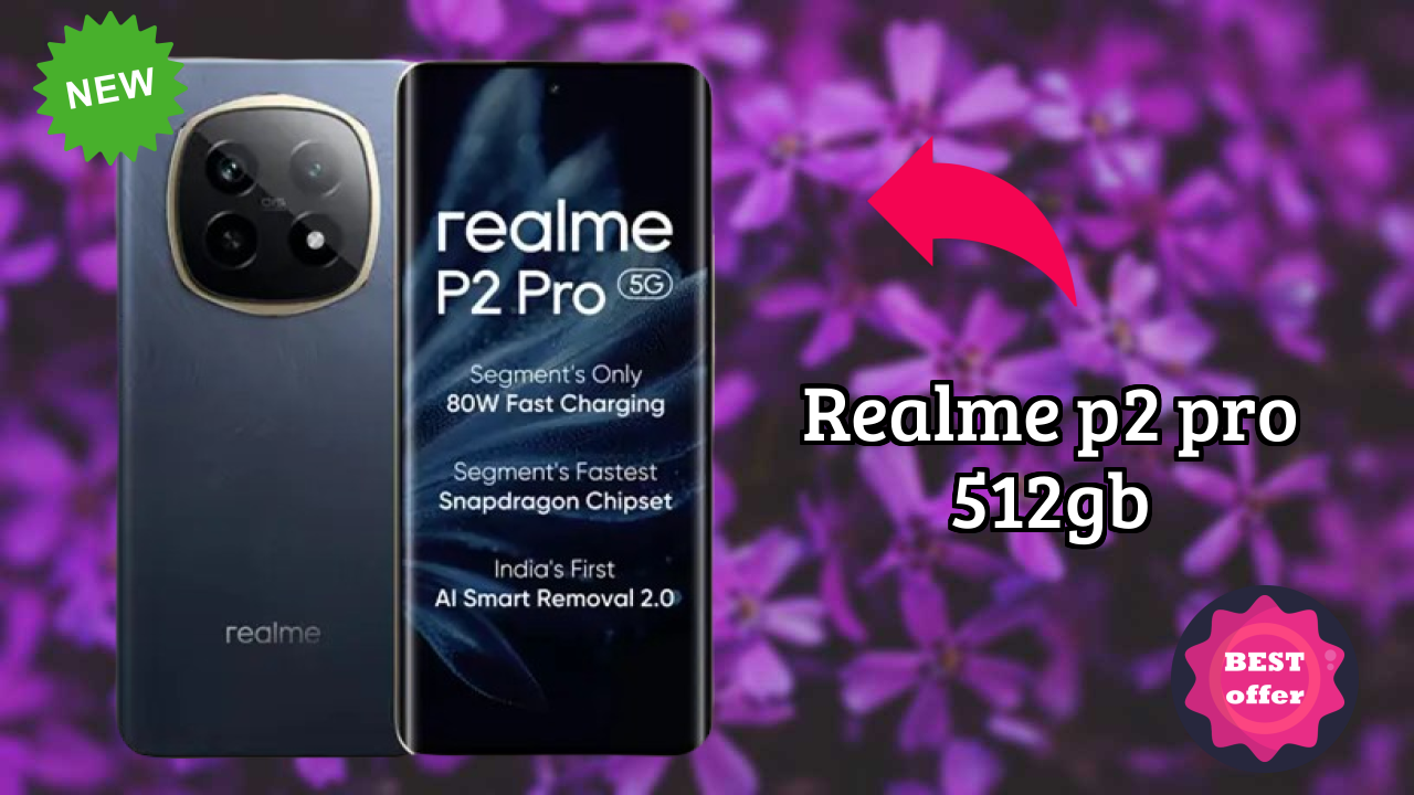 Realme P2 Pro 512GB क़ीमत  डिस्कसन: ₹23,999 क़ीमत रिव्यु