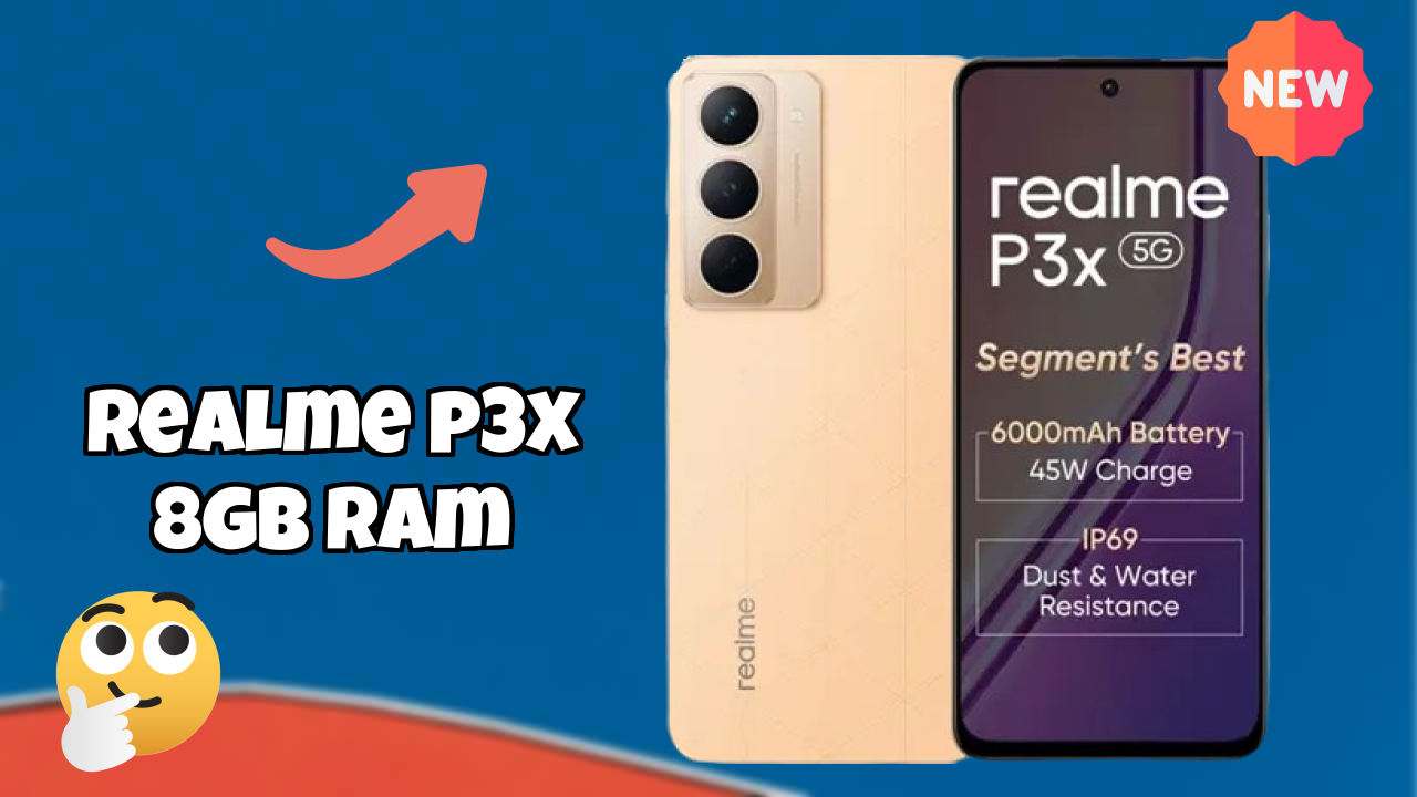 Realme P3x 8GB RAM शो: 8 GB RAM मल्टीटास्किंग टेस्ट