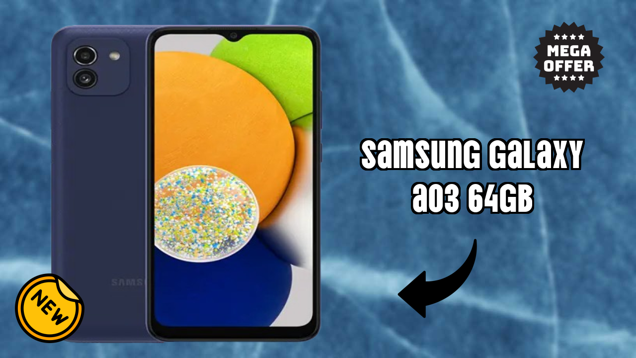 Samsung Galaxy A03 64GB डिस्प्ले साइज़: 6.5 Inches (16.51 Cm) स्क्रीन रिव्यु