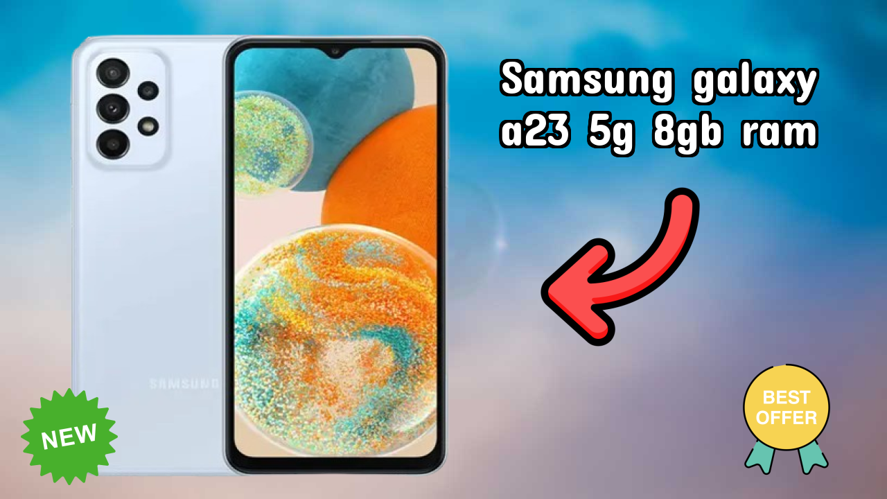 Samsung Galaxy A23 5G 8GB RAM डिस्प्ले क्वॉलिटी: 6.6 Inches (16.76 Cm) स्क्रीन रिव्यु
