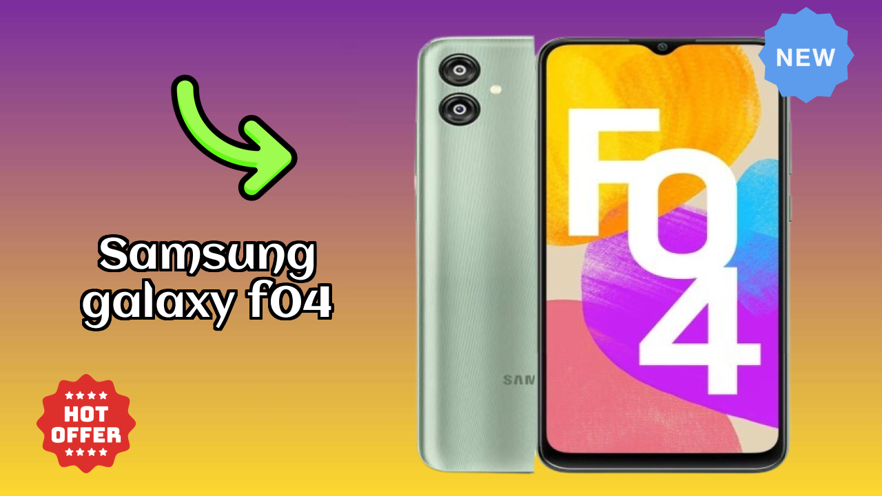 Samsung फैंस अलर्ट: Samsung Galaxy F04 कीमत में भारी गिरावट ₹7,999 