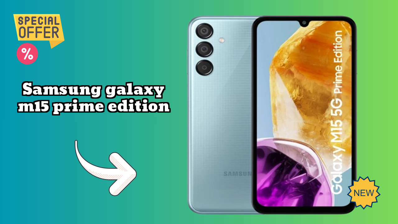 Samsung Galaxy M15 Prime Edition गेमिंग बेंचमार्क 4 GB RAM शो के साथ