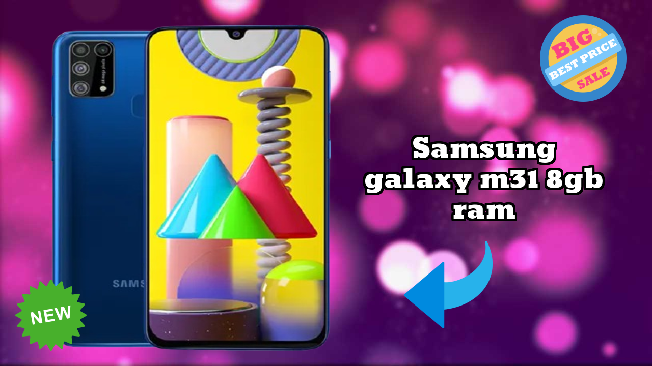 Samsung Galaxy M31 8GB RAM डिस्प्ले तकनीक: Super AMOLED समझाया गया