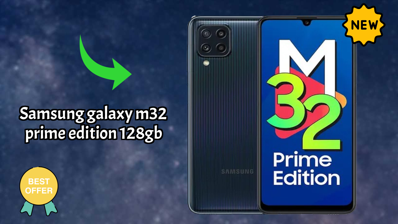 Samsung Galaxy M32 Prime Edition 128GB डिस्प्ले क्वॉलिटी: 6.4 Inches (16.26 Cm) स्क्रीन
