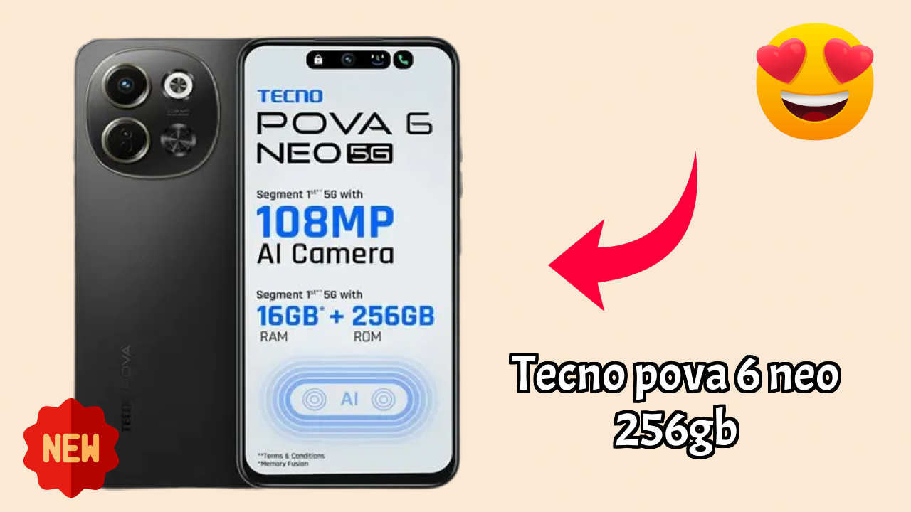Tecno Pova 6 Neo 256GB डिस्प्ले रिव्यु: 6.67 Inches (16.94 Cm) स्क्रीन साइज़