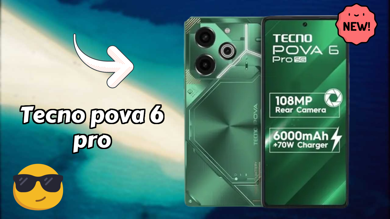 Tecno Pova 6 Pro डिस्प्ले तकनीक: AMOLED क्वॉलिटी