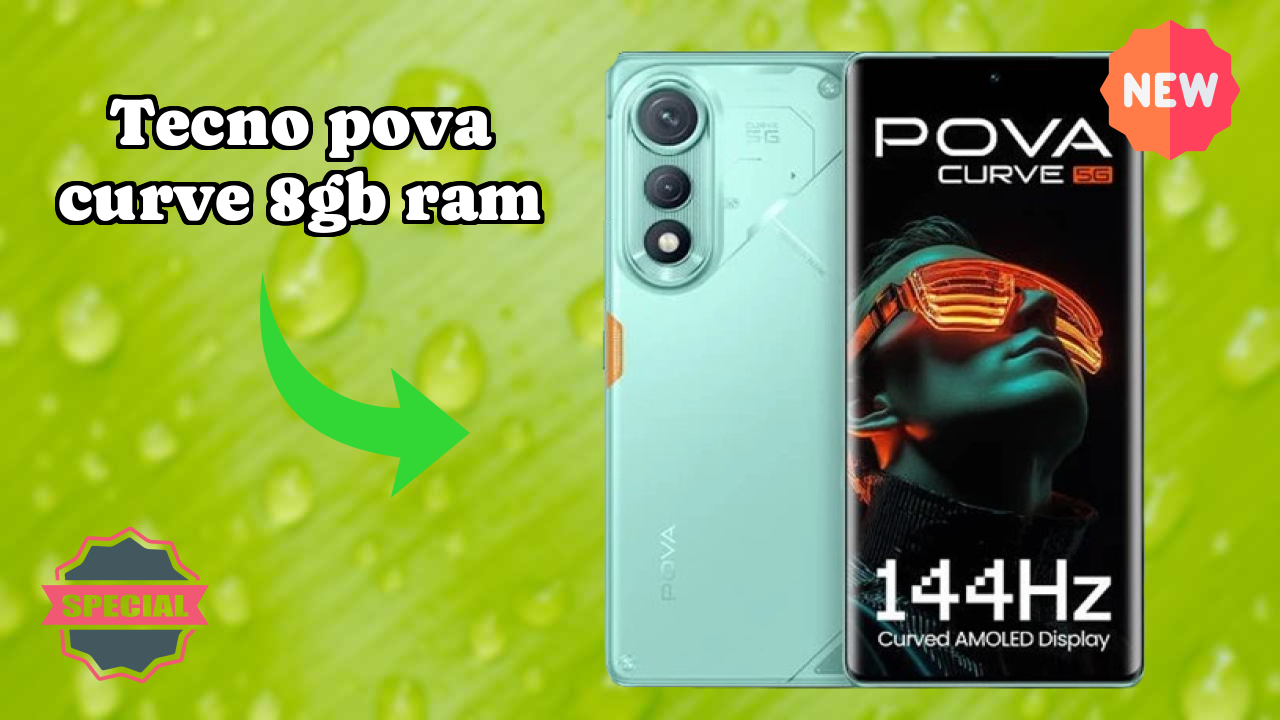 Tecno Pova Curve 8GB RAM 2026: कैमरा, बैटरी और RAM अद्भुत शो