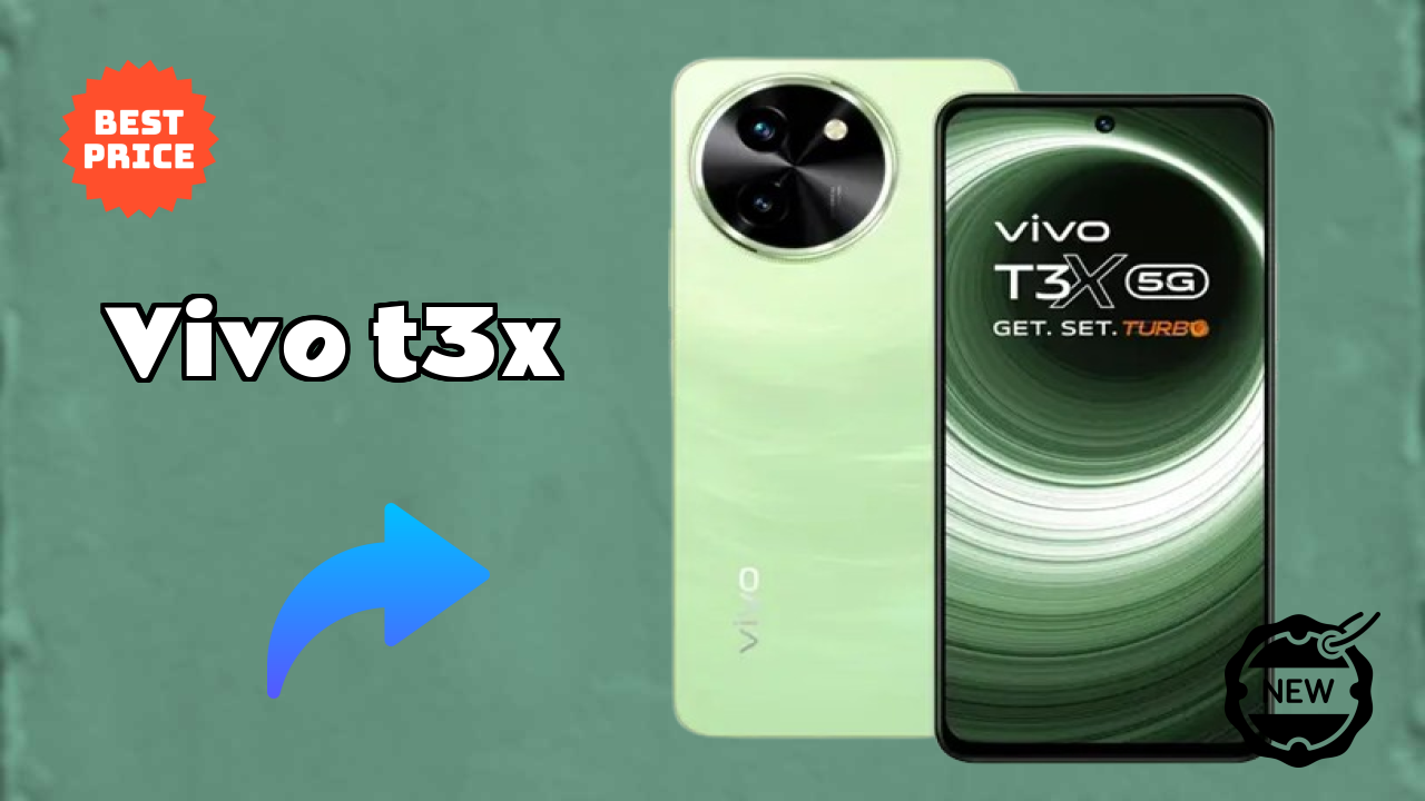 ₹12,499 पर Vivo T3x - अभी उपलब्ध बेस्ट डील