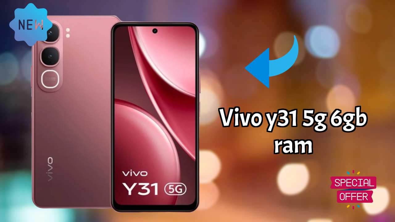 Vivo Y31 5G 6GB RAM डिस्प्ले साइज़: 6.68 Inches (16.97 Cm) स्क्रीन  डिस्कसन